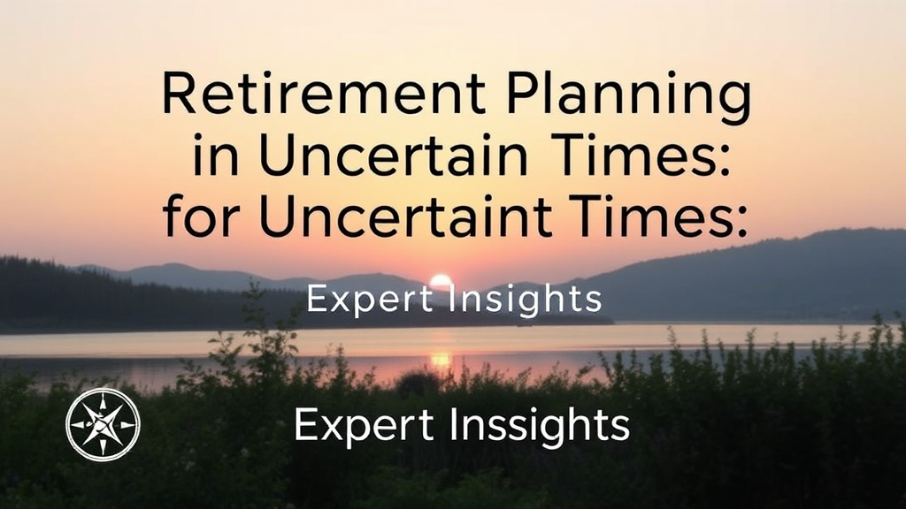 Retirement Planning in Uncertain Times: Expert Insights